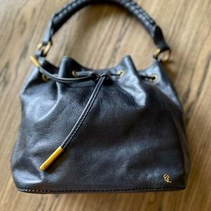 Elliott Luca leather bucket bag